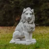 Gartendekoparadies Animaux-Énorme lion MAX tourné vers la droite
