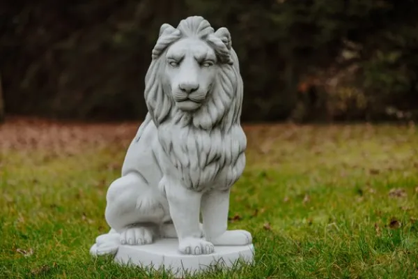 Gartendekoparadies Animaux-Énorme lion MAX tourné vers la droite