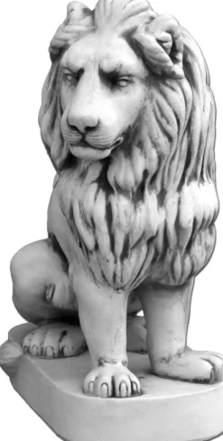Gartendekoparadies Animaux-Énorme lion MAX tourné vers la droite