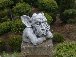 Gartendekoparadies Gargouilles-Offre spéciale : deux bustes de gargouille