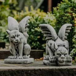 Gartendekoparadies Gargouilles-Offre spéciale : deux gargouilles géantes