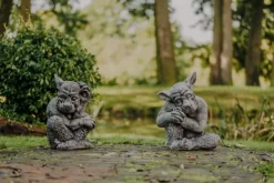 Gartendekoparadies Gargouilles-Offre Spéciale : Gargouilles en Double