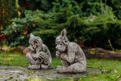 Gartendekoparadies Gargouilles-Offre Spéciale : Gargouilles en Double
