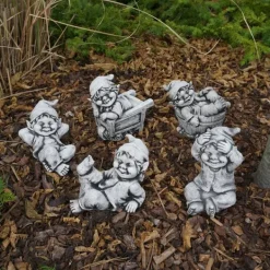 Gartendekoparadies Gnome-Offre spéciale : petite famille de gnomes