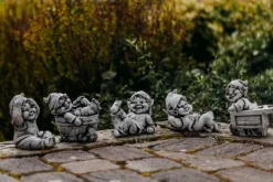 Gartendekoparadies Gnome-Offre spéciale : petite famille de gnomes