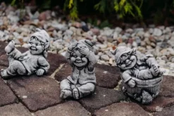 Gartendekoparadies Gnome-Offre spéciale : petite famille de gnomes