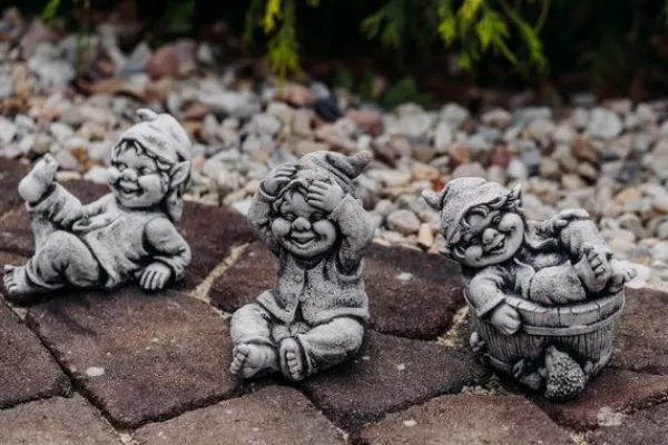 Gartendekoparadies Gnome-Offre spéciale : petite famille de gnomes