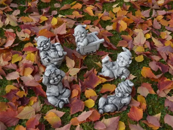 Gartendekoparadies Gnome-Offre spéciale : petite famille de gnomes