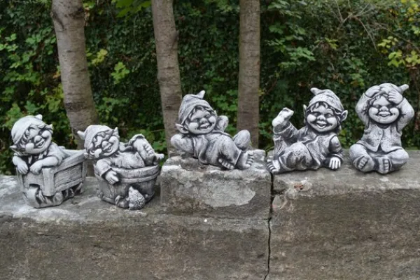 Gartendekoparadies Gnome-Offre spéciale : petite famille de gnomes
