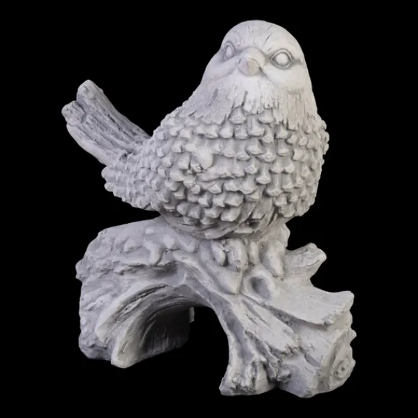 Gartendekoparadies Belle|Animaux-Oiseau sur souche d'arbre