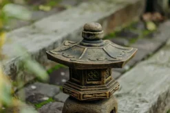 Gartendekoparadies Lanternes En Pierre-Oki-gata-yukimi exclusif