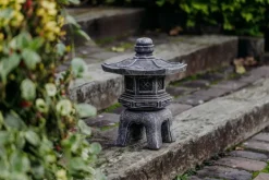 Gartendekoparadies Lanternes En Pierre-Oki-gata-yukimi : lanterne japonaise en pierre de style ancien