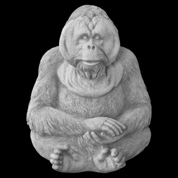 Gartendekoparadies Animaux-Orang-outan paisible