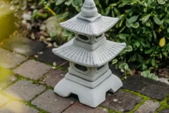 Gartendekoparadies Lanternes En Pierre-Pagode japonaise à huit fenêtres