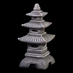 Gartendekoparadies Lanternes En Pierre-Pagode japonaise en pierre de style ancien