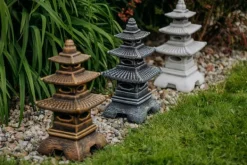 Gartendekoparadies Lanternes En Pierre-Pagode japonaise en pierre de style ancien