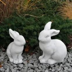 Gartendekoparadies Animaux-Paire de lapins "Pâques"