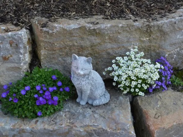 Gartendekoparadies Animaux-Personnage de chat mignon