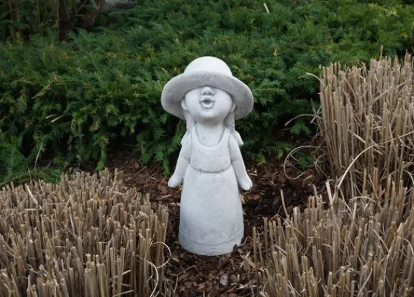 Gartendekoparadies Enfants & Anges-Personnage drôle de fille