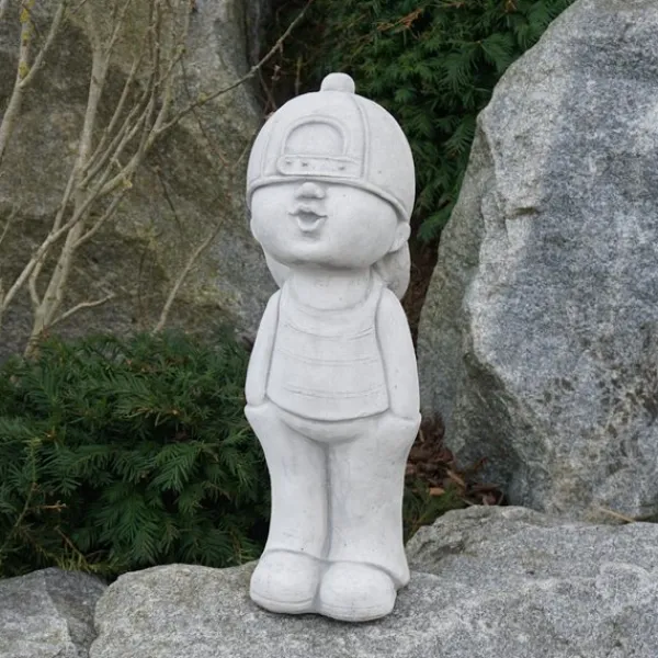 Gartendekoparadies Enfants & Anges-Personnage drôle de garçon