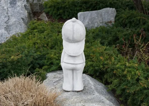 Gartendekoparadies Enfants & Anges-Personnage drôle de garçon