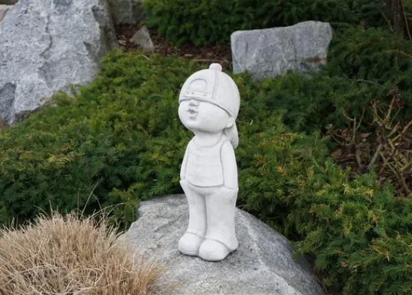 Gartendekoparadies Enfants & Anges-Personnage drôle de garçon
