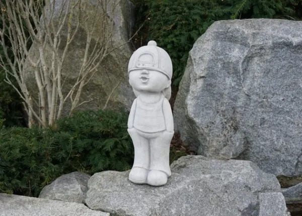 Gartendekoparadies Enfants & Anges-Personnage drôle de garçon