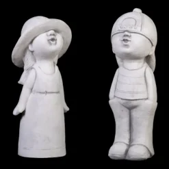 Gartendekoparadies Enfants & Anges-Personnage drôle de garçon
