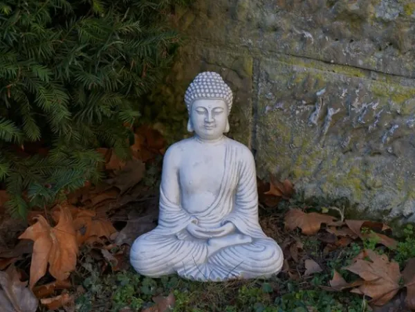 Gartendekoparadies Bouddhas-Petit bouddha en méditation profonde
