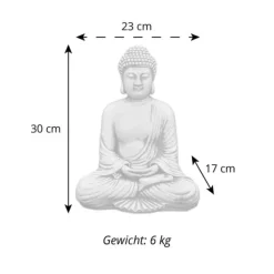 Gartendekoparadies Bouddhas-Petit bouddha en méditation profonde