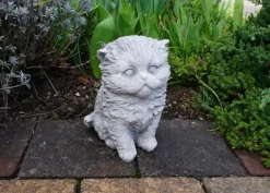 Gartendekoparadies Animaux-Petit chat debout