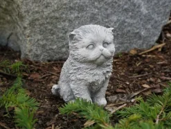 Gartendekoparadies Animaux-Petit chat debout