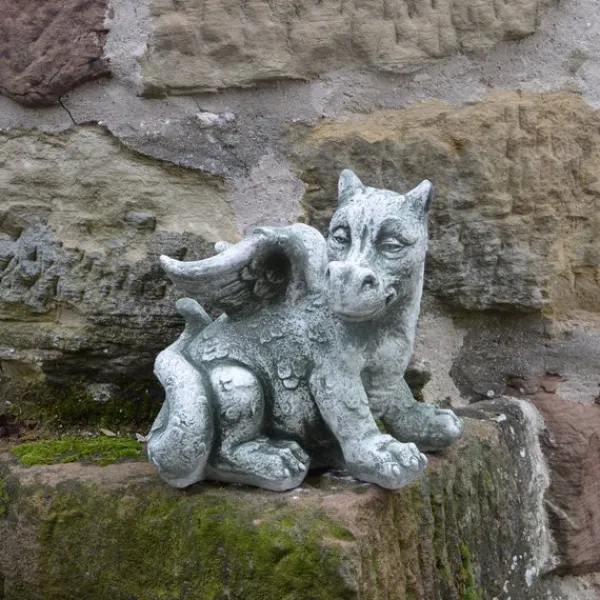 Gartendekoparadies Animaux-Petit dragon ancien