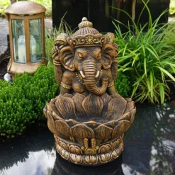 Gartendekoparadies Figures & Statues-Petit Ganesha exclusif