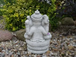 Gartendekoparadies Figures & Statues-Petit Ganesha gris