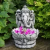 Gartendekoparadies Figures & Statues-Petit Ganesha noir