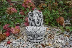 Gartendekoparadies Figures & Statues-Petit Ganesha noir
