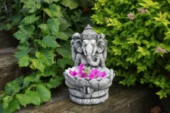 Gartendekoparadies Figures & Statues-Petit Ganesha noir