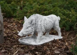 Gartendekoparadies Animaux-Petite statue de sanglier