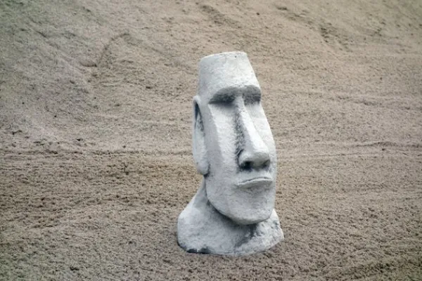 Gartendekoparadies Belle|Figures & Statues-Petite tête Moai