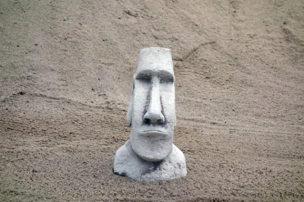 Gartendekoparadies Belle|Figures & Statues-Petite tête Moai