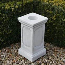 Gartendekoparadies Colonnes & Socles-Piédestal à décor en relief