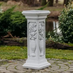 Gartendekoparadies Colonnes & Socles-Piédestal avec décorations