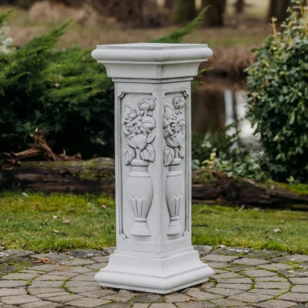 Gartendekoparadies Colonnes & Socles-Piédestal avec décorations