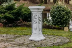 Gartendekoparadies Colonnes & Socles-Piédestal avec décorations