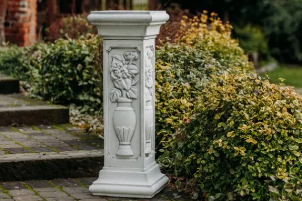 Gartendekoparadies Colonnes & Socles-Piédestal avec décorations