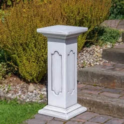 Gartendekoparadies Colonnes & Socles-Piédestal avec reliefs