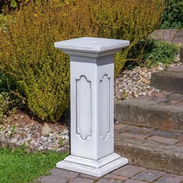 Gartendekoparadies Colonnes & Socles-Piédestal avec reliefs
