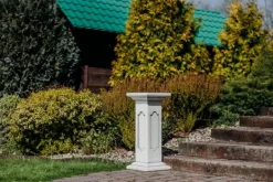 Gartendekoparadies Colonnes & Socles-Piédestal avec reliefs