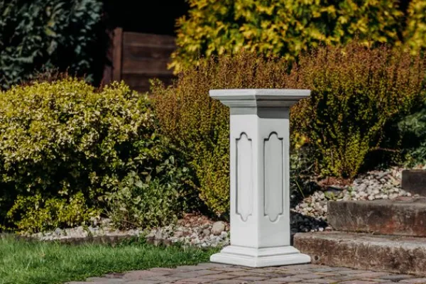Gartendekoparadies Colonnes & Socles-Piédestal avec reliefs